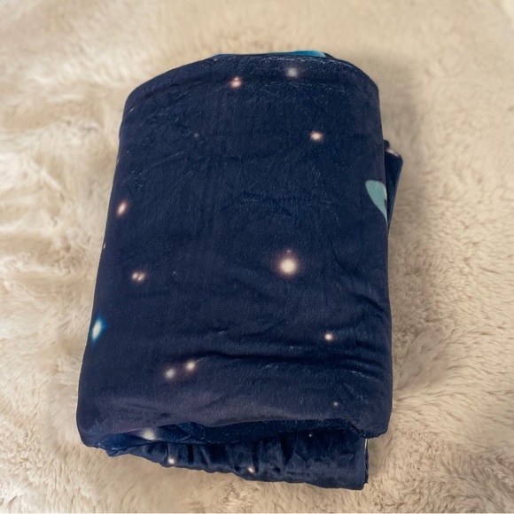 Space / Galaxy Floor Pillow Bed Lounger Cover, Cozy & Stylish Seating - Picture 5 of 10